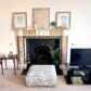 Marble fireplace
